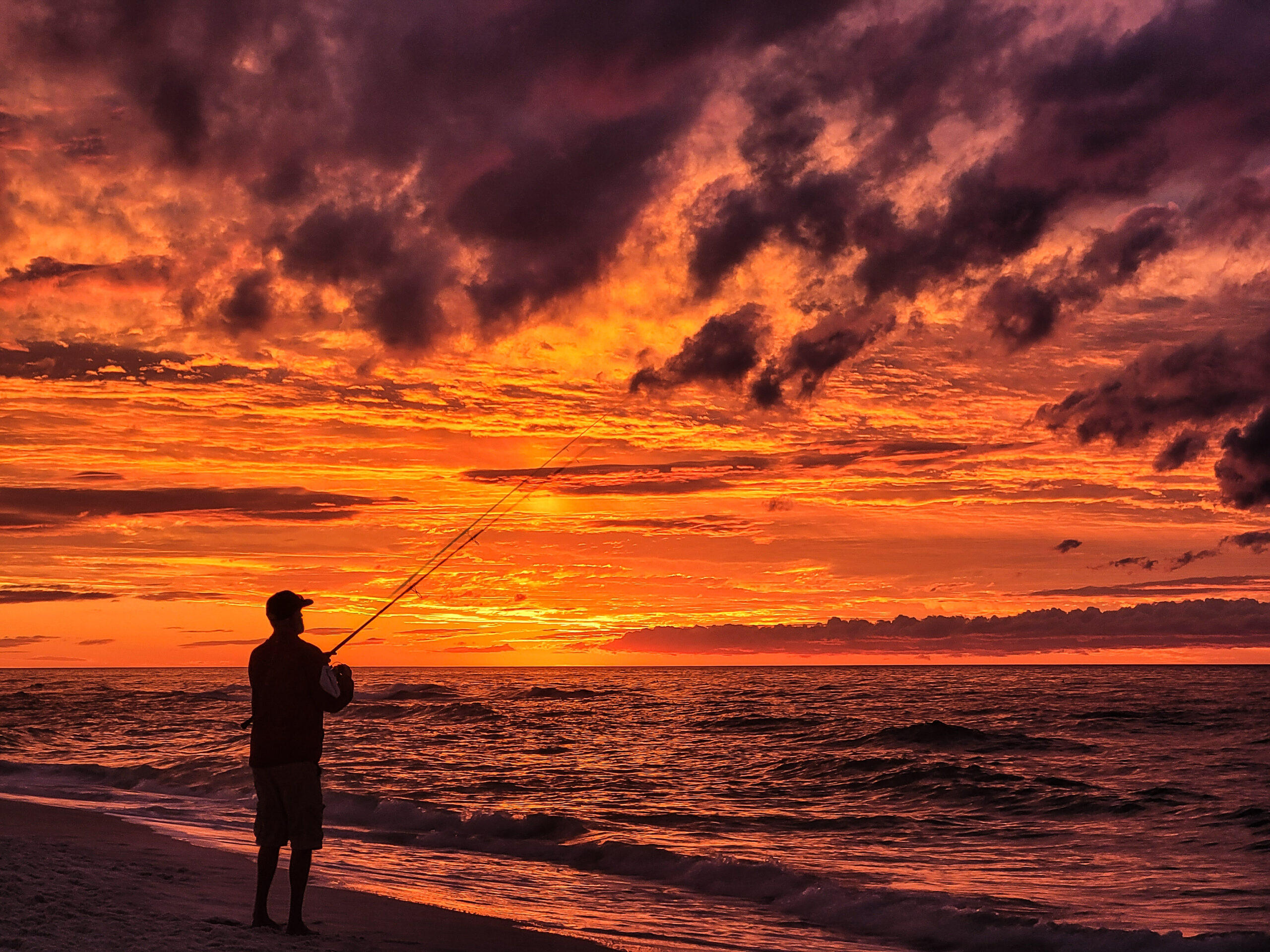 Fishing in Matagora, TX